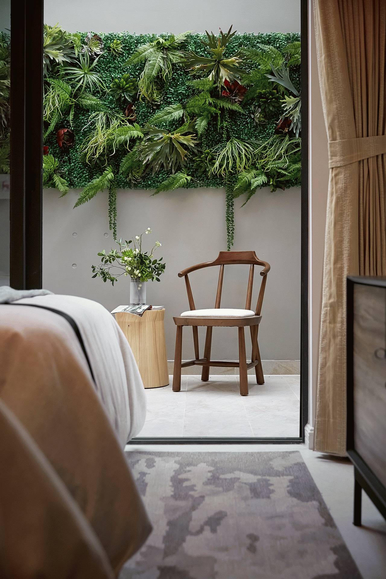 龍湖九里晴川-現(xiàn)代簡約-臥室設計效果圖