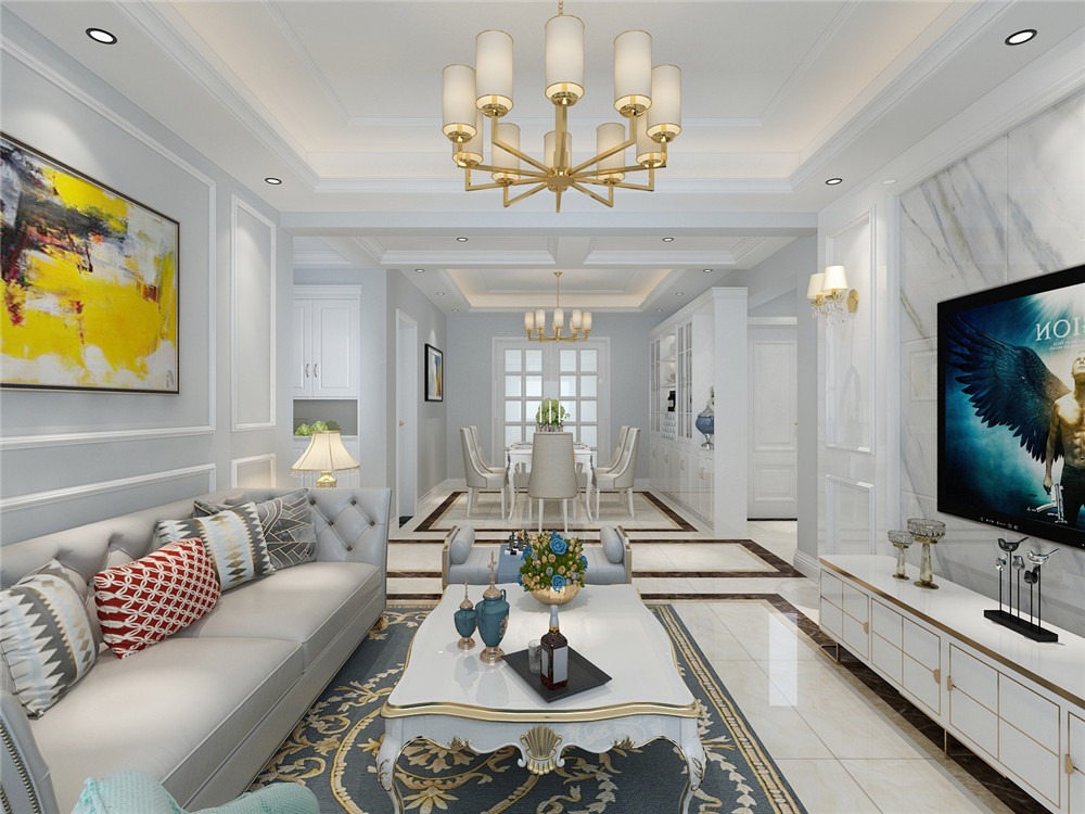 龍湖九里晴川-現(xiàn)代簡約-臥室設計效果圖