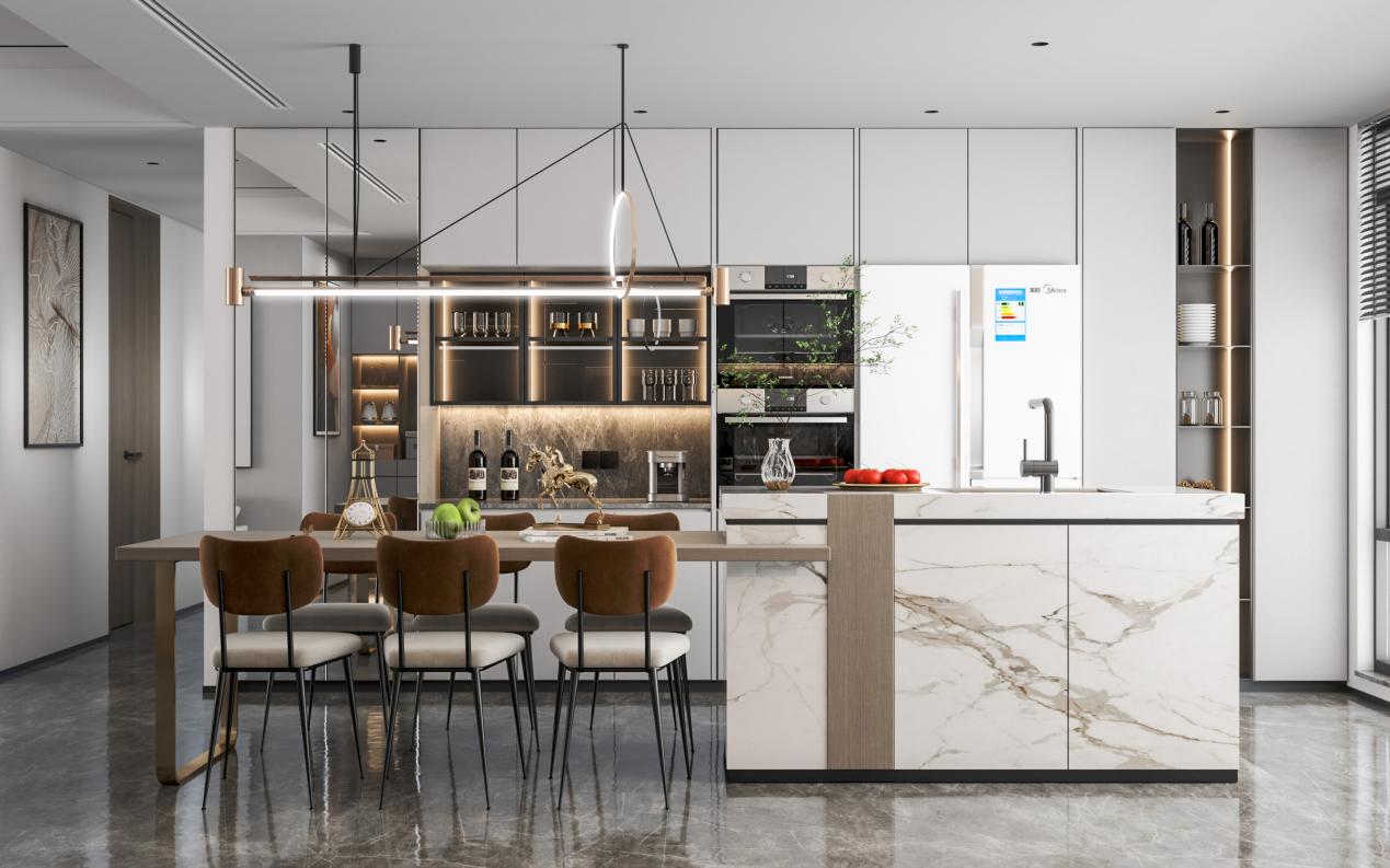 龍湖九里晴川-現(xiàn)代簡約-臥室設(shè)計(jì)效果圖